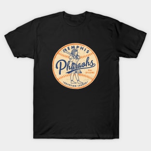 Memphis Pharaohs Baseball by © Buck Tee Originals T-Shirt
